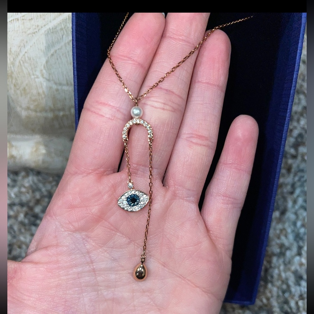 Swarovski Eyeball Necklace